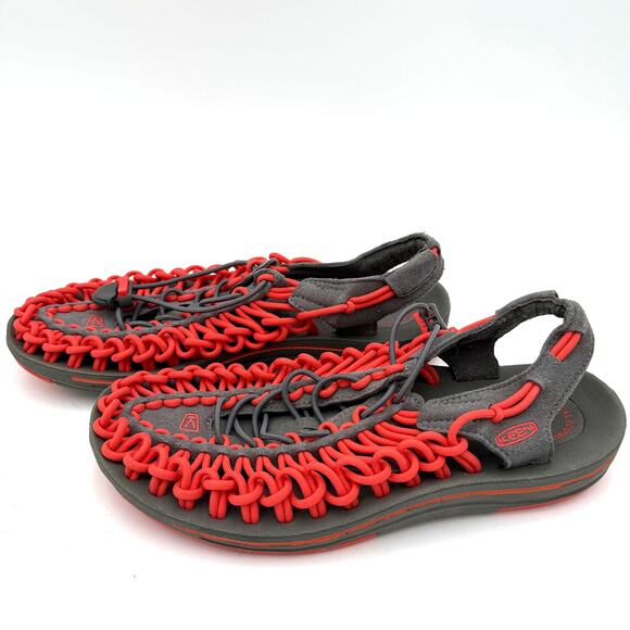 Keen Women's Uneek Pink Paracord Bungie Sandals Size 8 - Picture 4 of 7